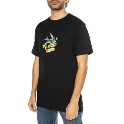 Santa Cruz-Sommer Sparrow Front Black - Maglietta Girocollo Uomo Nera