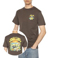 Santa Cruz-Winkowski 8Baller Trip T-Shirt Washed Green - Maglietta Girocollo Uomo Verde