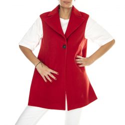 SKILLS-Capospalla Donna 410 Rosso Red Jacket