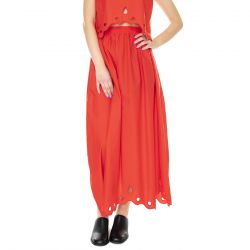 SKILLS-W' W251CELI516W510-450 Red Skirt