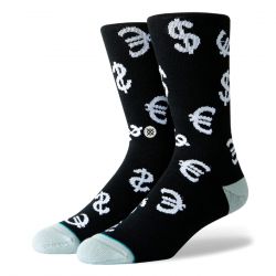 STANCE-Energy Drops Sfera Money Black / Multicolored Socks-A556C18SFM
