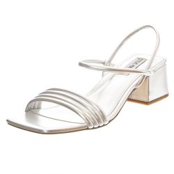 Steve Madden-At Ease Silver - Sandali Donna Argento