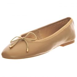 Steve Madden-Bellamie Natural LE Sheep Nappa Lea - Scarpe Donna Beige