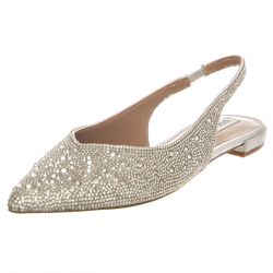 Steve Madden-Care Rhinestone - Sandali Donna Argento