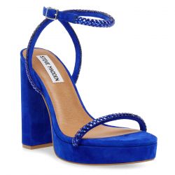 Steve Madden-Chateau Coblat Blue Sandals