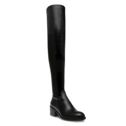 Steve Madden-Courtside Black Pari - Stivali al Ginocchio Donna Neri