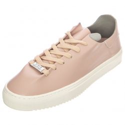 Steve Madden-Womens Dorey Pink Lace-Up Low-Profile Shoes-DORE03S1SPINK