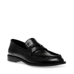Steve Madden-Harlem Black Croco Shoes