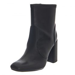Steve Madden-Locole Black Leat - Stivaletti Donna Neri-SMLOCOLE-BLK