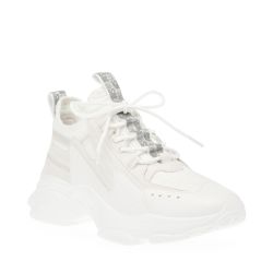 Steve Madden-Match Box White / White Shoes