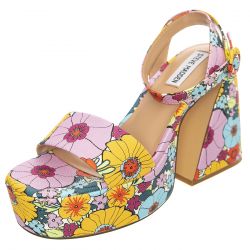 Steve Madden-W' Paysin Floral Multi Sandals-SMSPAYSIN-FLO
