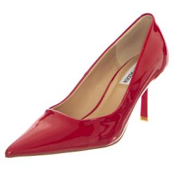 Steve Madden-Vivion Red Patent - Scarpe Décolleté Donna Rosse