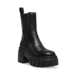 Steve Madden-Ballistic Black Leat - Stivaletti Donna Neri-SMSBALLISTIC-BLA