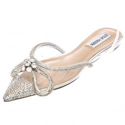 Steve Madden-Justi - Sandali Donna Argento-SMSJUSTI-CLE