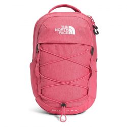 The North Face-Borealis Mini Backpack Cosmo Pink / Dark Heather / TNF White
