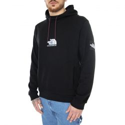 The North Face-M Fine Alpine Hoodie Eu TNF Black / Purple Cactus Flower