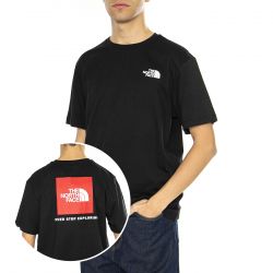 The North Face-M S/S Redbox Tee TNF Black - Maglietta Girocollo Uomo Nera