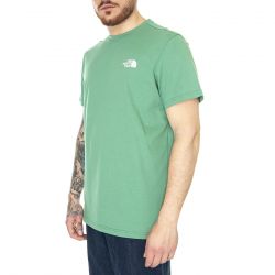 The North Face-M S/S Simple Dome Tee EU Deep Grass Green