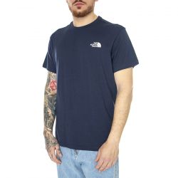 The North Face-M S/S Simple Dome Tee Eu Summit Navy