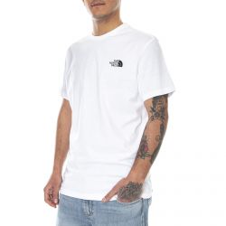 The North Face-Mens Simple Dome White T-Shirt -T92X5FN4