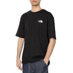 The North Face-Men’s S/S Essential Oversize Tee - Maglietta Girocollo Uomo Nera