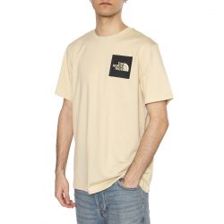 The North Face-Men’s S/S Fine Tee - Maglietta Girocollo Uomo Beige