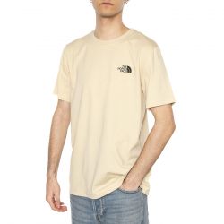 The North Face-Men’s S/S Simple Dome Tee - Maglietta Girocollo Uomo Beige