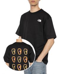 The North Face-Unisex SS Nse Oversized Tee - Maglietta Girocollo Uomo Nera