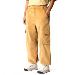 The North Face-W Ultility Cord Pant Almond Butter - Pantaloni in Velluto Donna Marroni