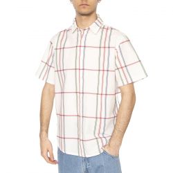 THINKING-Cambric Stripe Tom Shirt Multicolor - Camicia Maniche Corte Uomo Multicolore