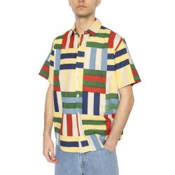 THINKING-Field Tom Shirt Multicolor - Camicia Maniche Corte Uomo Multicolore