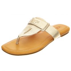 Ugg-W' Gaila Gold Metallic Sandals