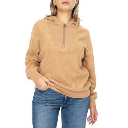 Ugg-Stephny Mixed Hoodie Glaze - Felpa con Cappuccio Donna Marrone