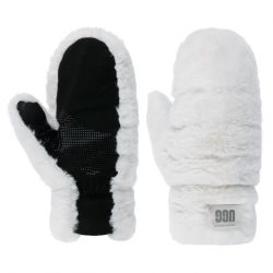 Ugg-W' Quilted Faux Fur Mitten Nimbus Gloves-UGA21635-NMB