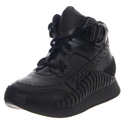 Underground-Z1 Black Calf Leather Shoes-UDSTB-171-BKCF