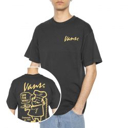 Vans-66 Baked In Loose SS Black - Maglietta Girocollo Uomo Nera