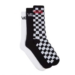Vans-Classic Crew Cherries Black / White - Seta da Tre Paia di Calzini Uomo Multioclore