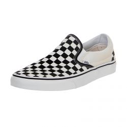 Vans-Unisex Classic Black / White Checker Slip-On Shoes -VEYEBWW