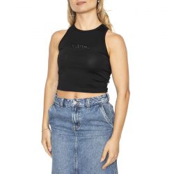 Vans-Essential Racer Tank Black - Canotta Donna Nera