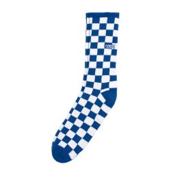 Vans-Mn Checkerboard Crew II (9.5-13) TrBl Socks