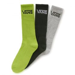 Vans-Mn Classic Crew (9.5-13 - 3 Pack) Mountain View Socks - Set da Tre Paia di Calzini Multicolore