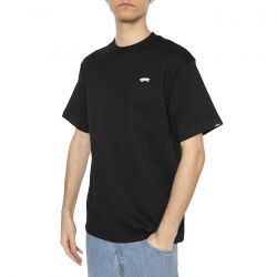 Vans-Salton Loose SS Black - Maglietta Girocollo Uomo Nera