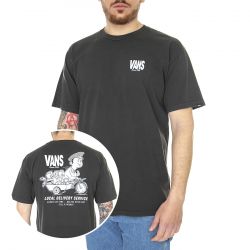 Vans-Store To Doors SS Black - Maglietta Girocollo Uomo Nera