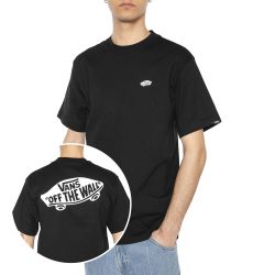 Vans-Style 76 II Loose SS Tee Black / White - Maglietta Girocollo Uomo Nera