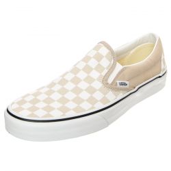 Vans-UA Classic Slip-On Color Theory Checkerboard French Oak Shoes