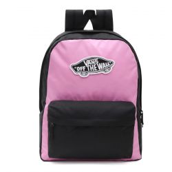 Vans-Wm Realm Backpack Black / Cyclamen - Zaino Multicolore