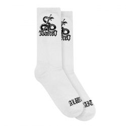 WASTED PARIS-Atrax Socks White - Calzini Bianchi