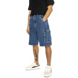 WASTED PARIS-Creager Short Washed Blue - Bermuda Uomo Blu