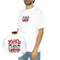 WASTED PARIS-T-Shirt Bones White - Maglietta Girocollo Uomo Bianca