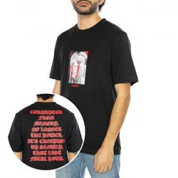 WASTED PARIS-T-Shirt Corruption Black - Maglietta Girocollo Uomo Nera